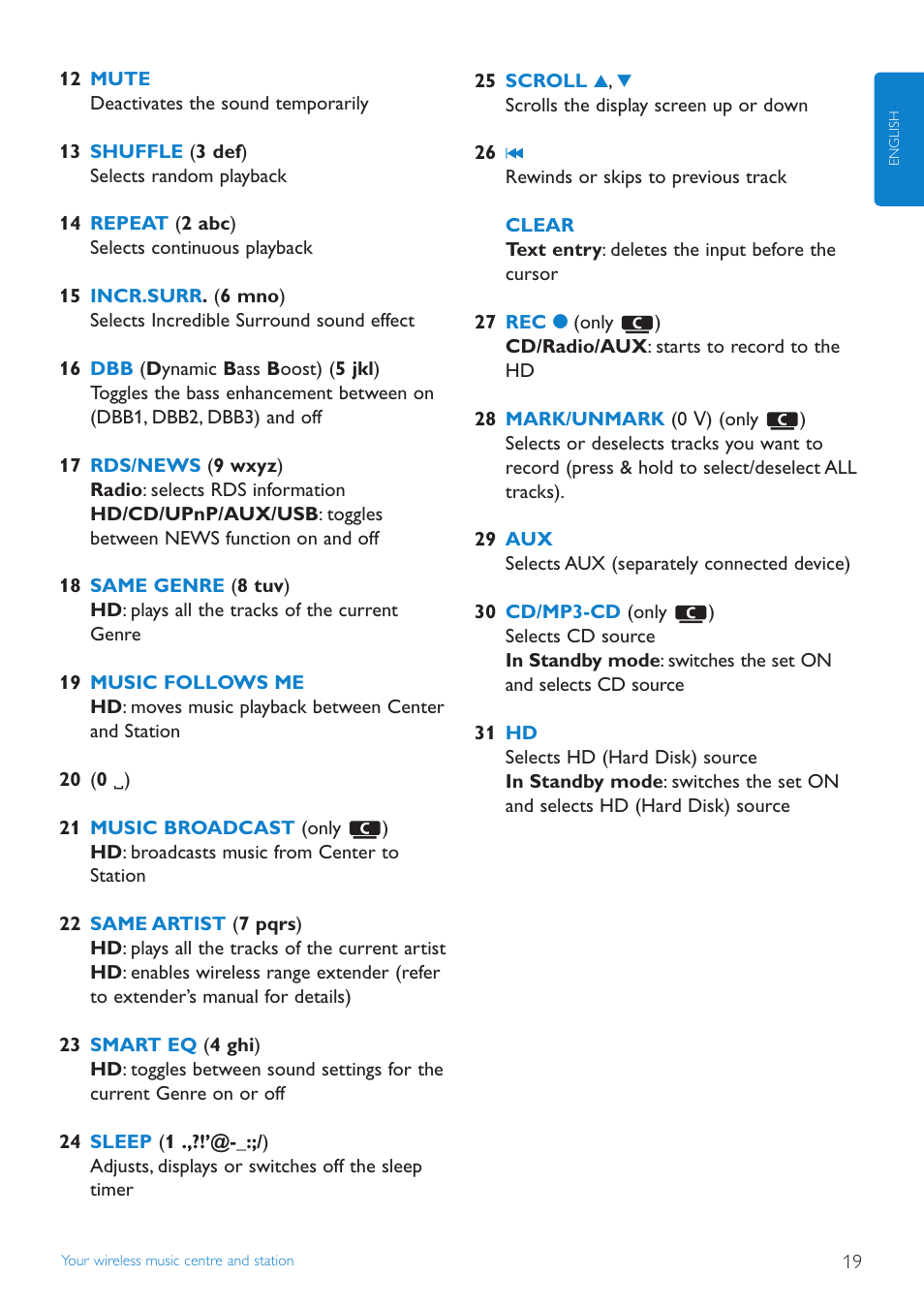 Philips STREAMIUN WACS7500 User Manual | Page 23 / 127