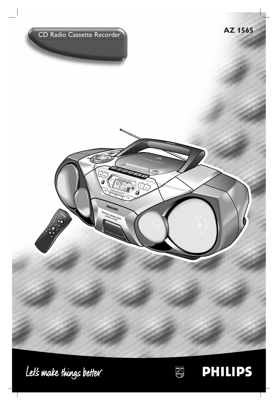 Philips AZ 1565/00 User Manual | 63 pages