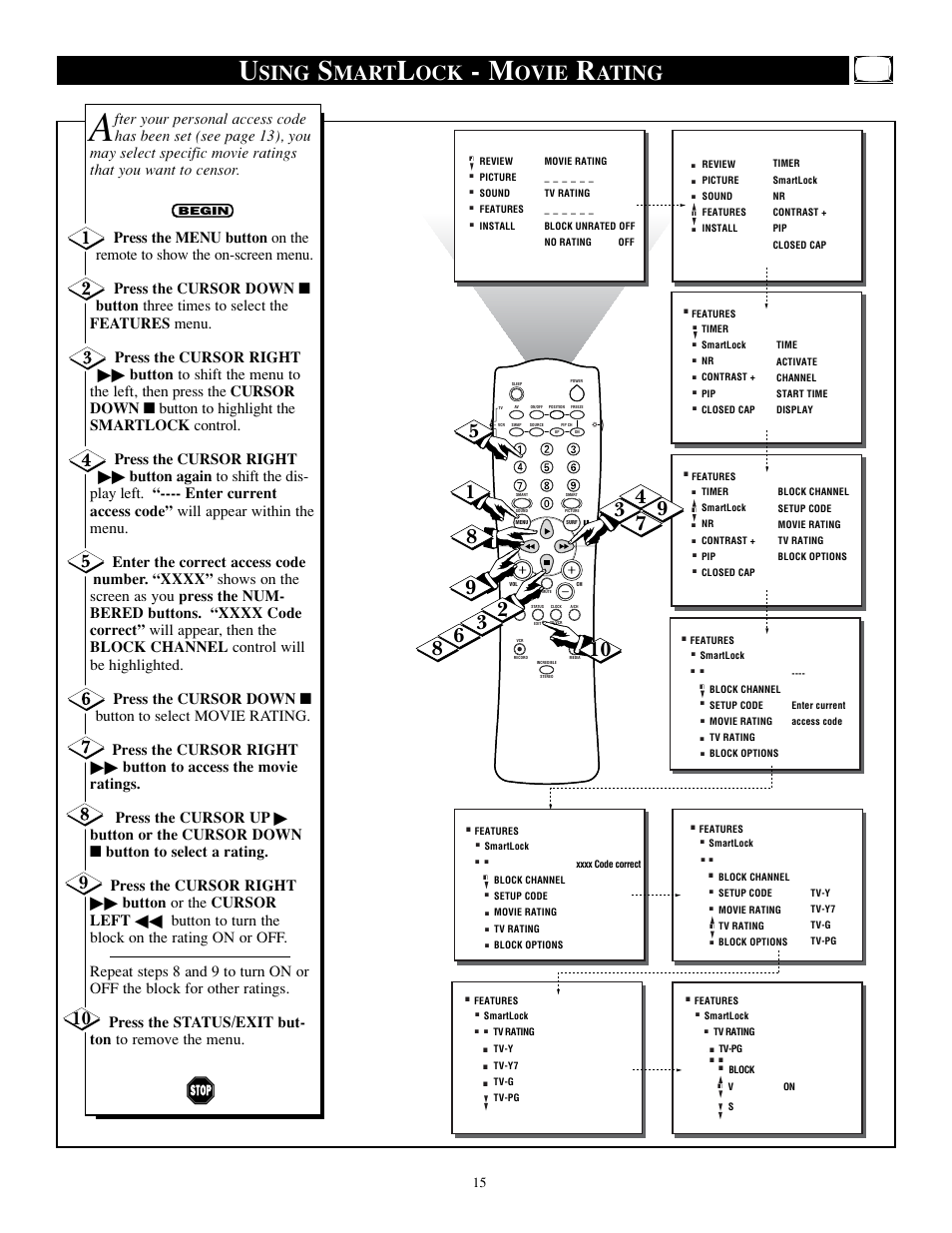 Sing, Mart, Ovie | Ating | Philips TP2784C1 User Manual | Page 15 / 52