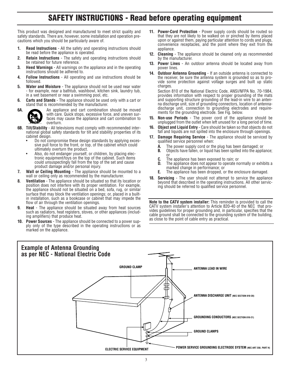 Philips TP2784C1 User Manual | Page 3 / 52