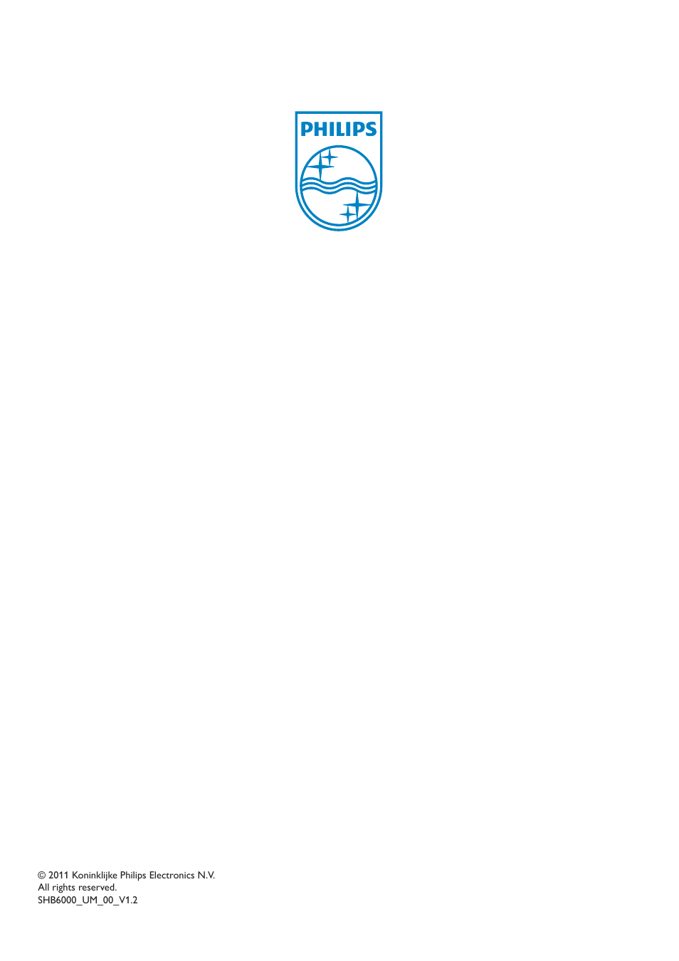 Philips SHB6000/28 User Manual | Page 12 / 12