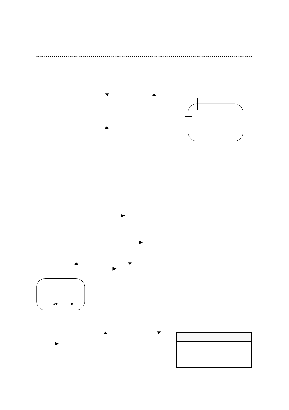 On-screen status displays 25 | Philips CCA092AT User Manual | Page 25 / 52