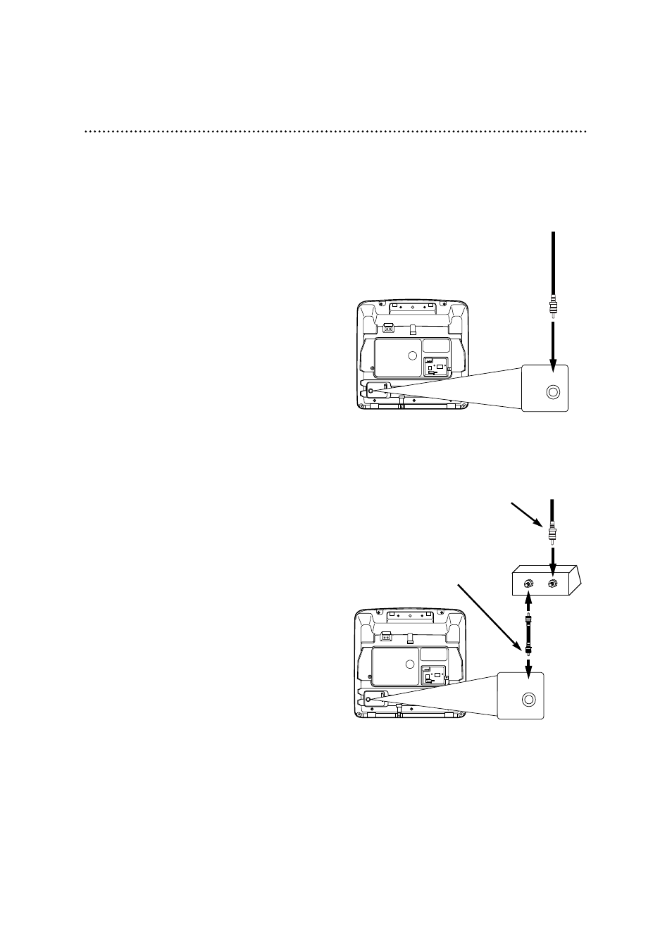 A. b, 6 hooking up the tv/vcr | Philips CCA092AT User Manual | Page 6 / 52