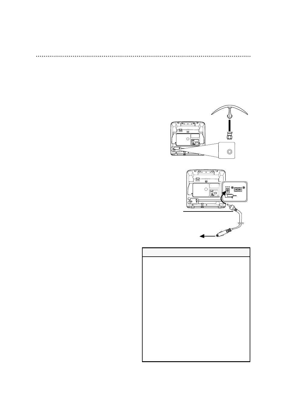 8 hooking up the tv/vcr (cont’d) | Philips CCA092AT User Manual | Page 8 / 52