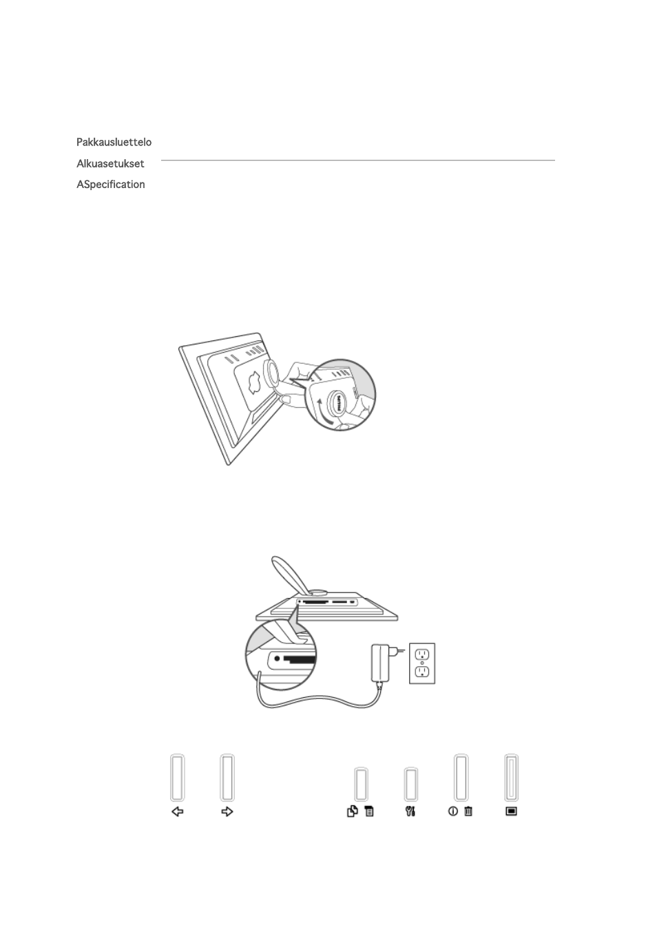 Aloitus | Philips 7FF1M4 User Manual | Page 3 / 49