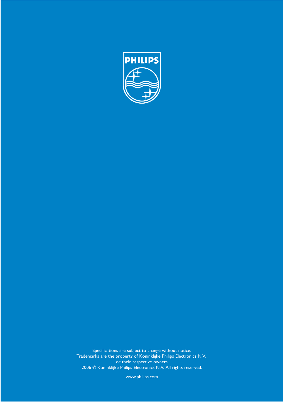 Philips 7FF1M4 User Manual | Page 49 / 49
