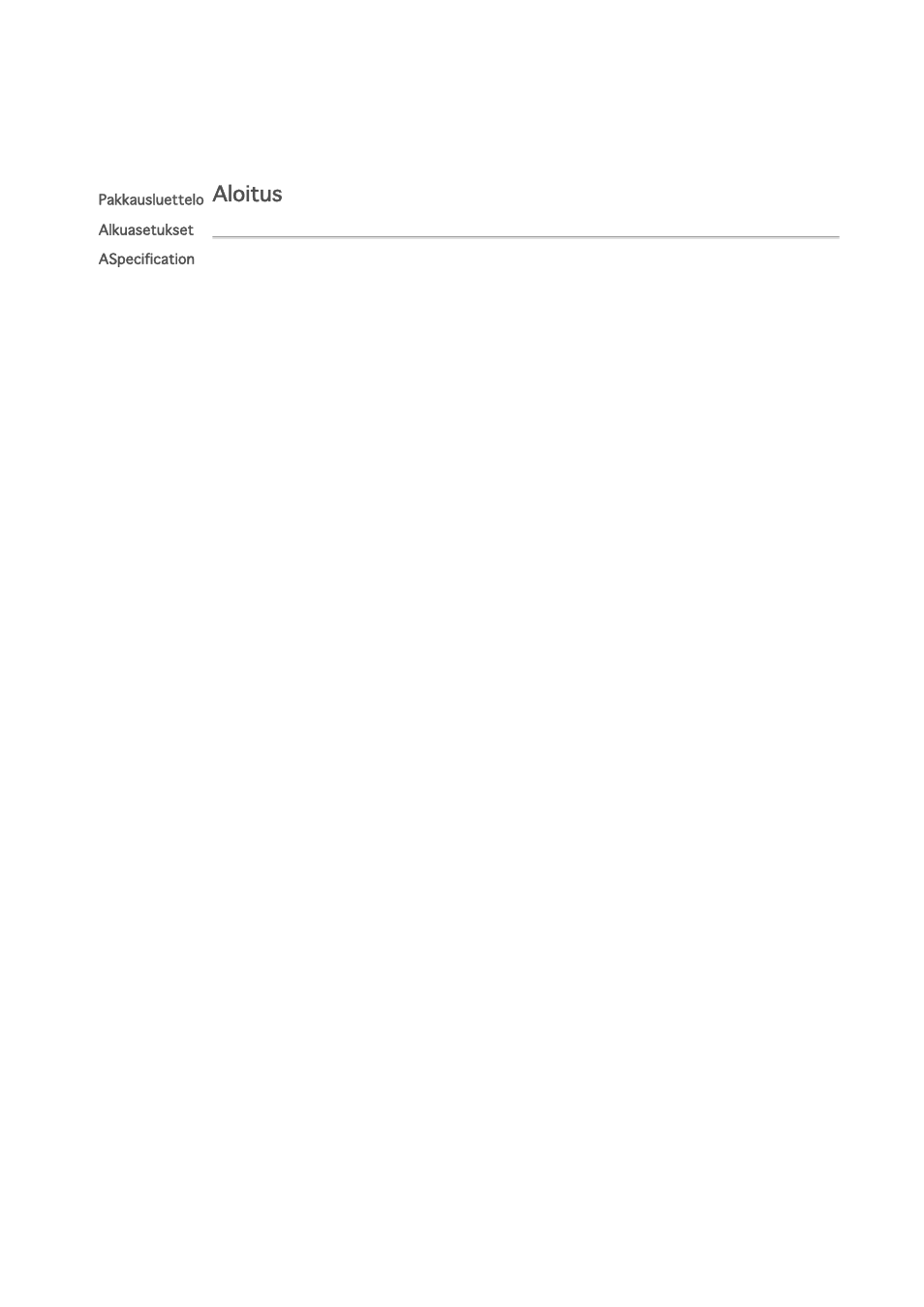 Aloitus | Philips 7FF1M4 User Manual | Page 5 / 49
