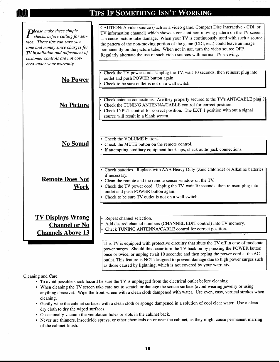 Philips XS1955 User Manual | Page 16 / 20