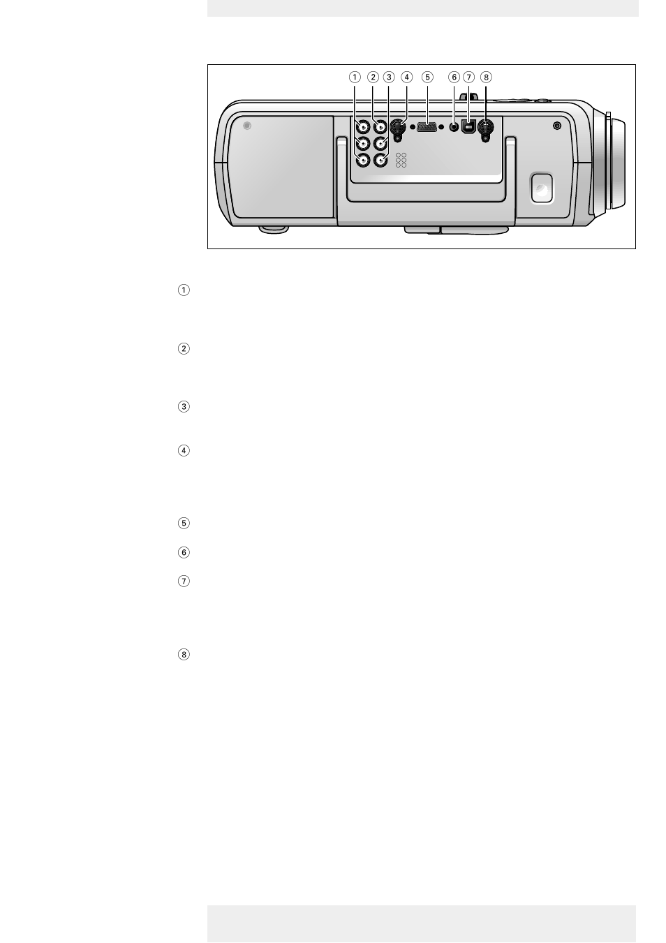 Connections, Functional overview, English user guide garbo | Philips Garbo User Manual | Page 8 / 33