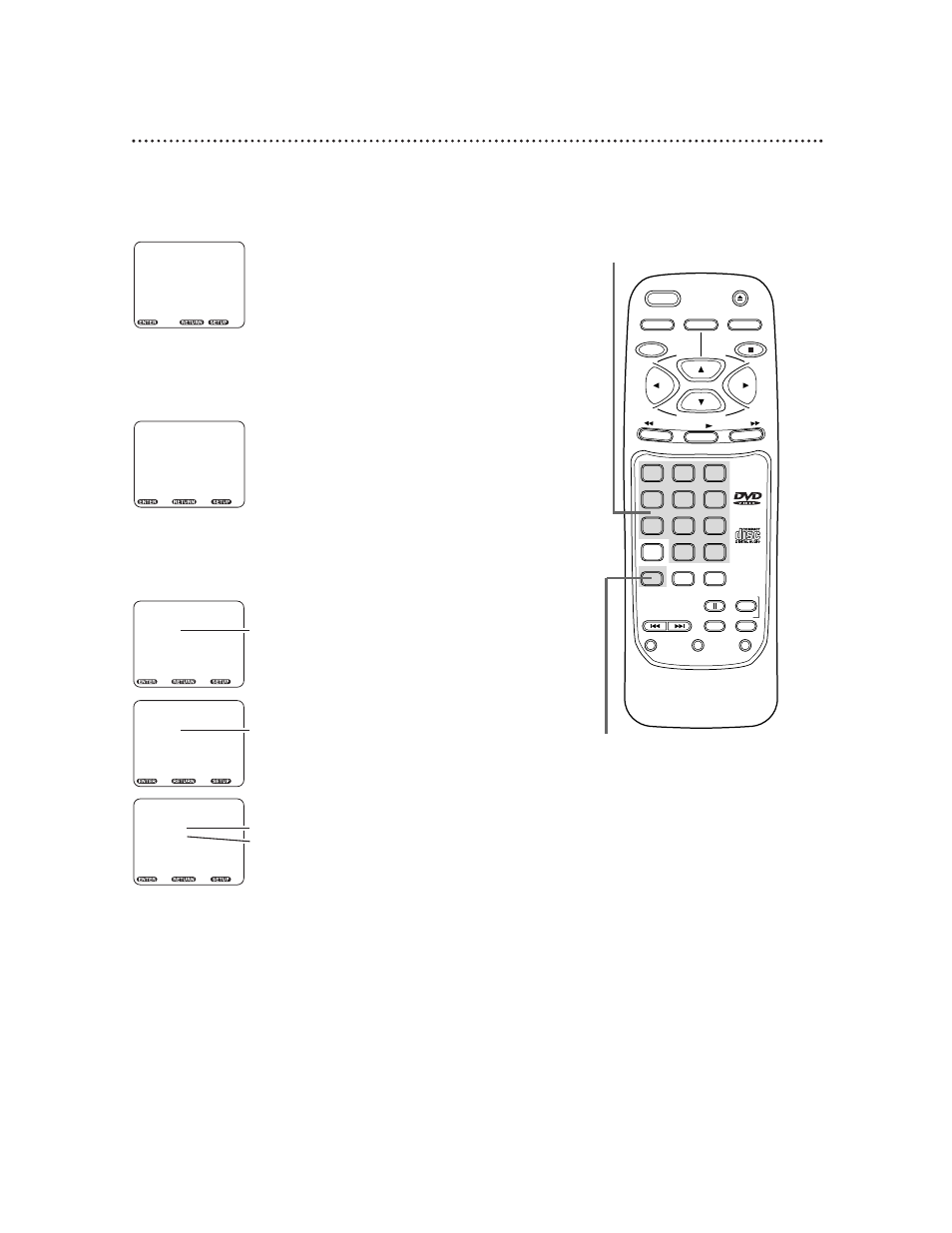 Other menu settings 43 | Philips DVD501AT User Manual | Page 43 / 52