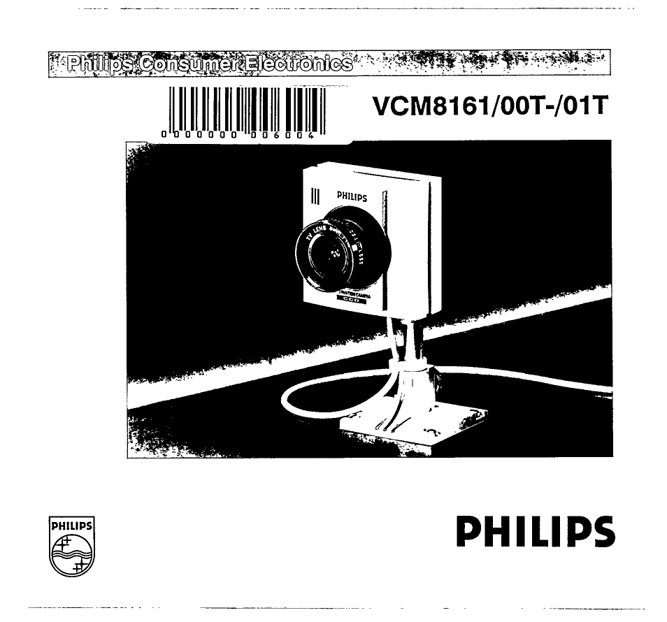 Philips VCM8161/00T User Manual | 14 pages