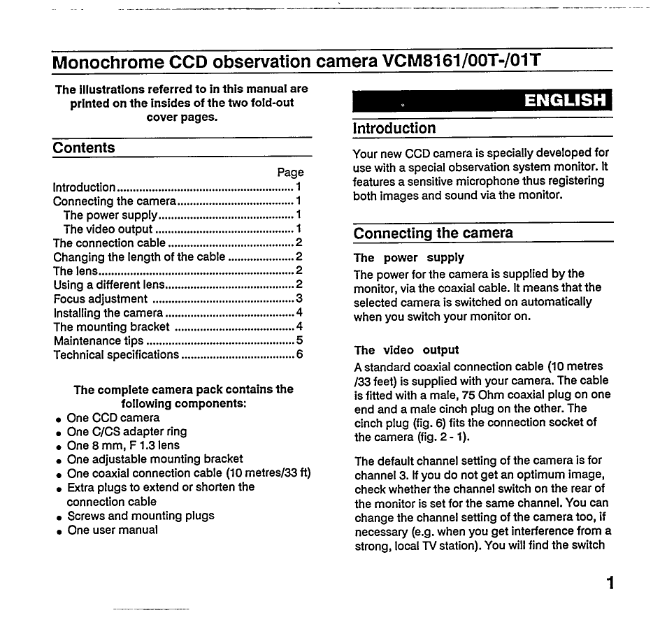Philips VCM8161/00T User Manual | Page 5 / 14