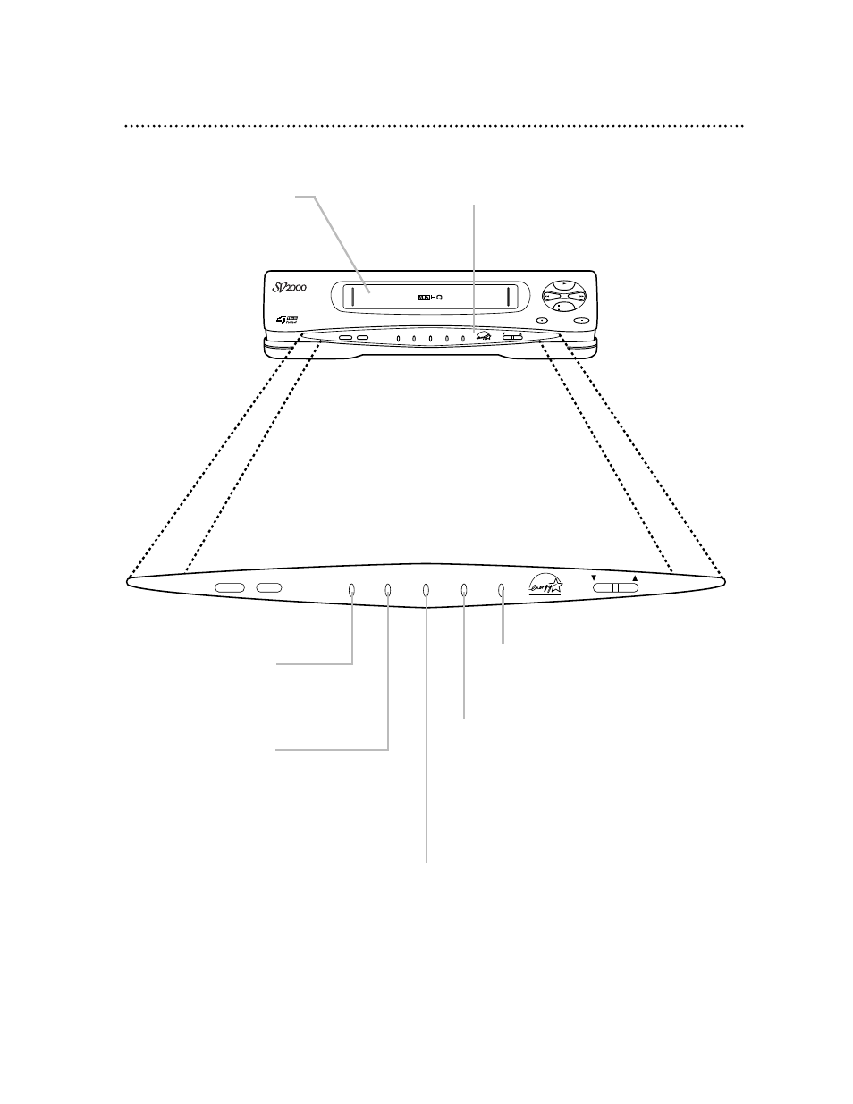 20 vcr display panel | Philips SVA104 User Manual | Page 20 / 48