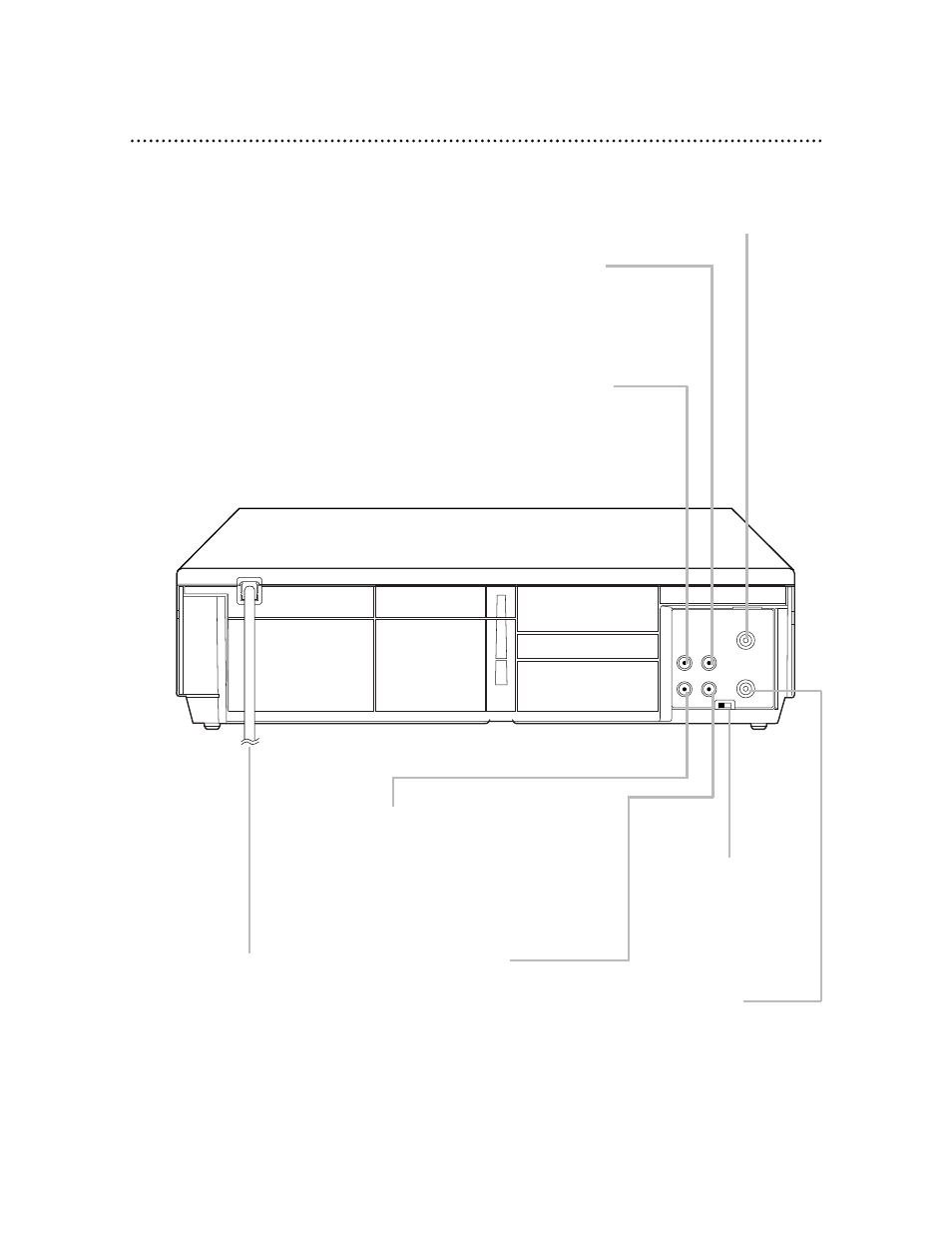 22 rear panel | Philips SVA104 User Manual | Page 22 / 48