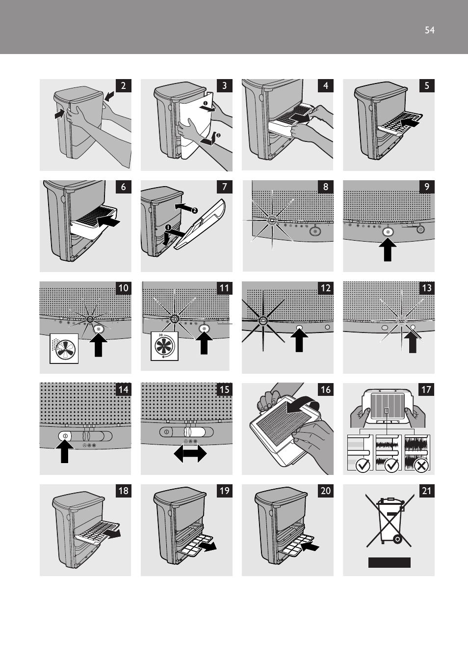 Philips AC4118 User Manual | Page 54 / 56