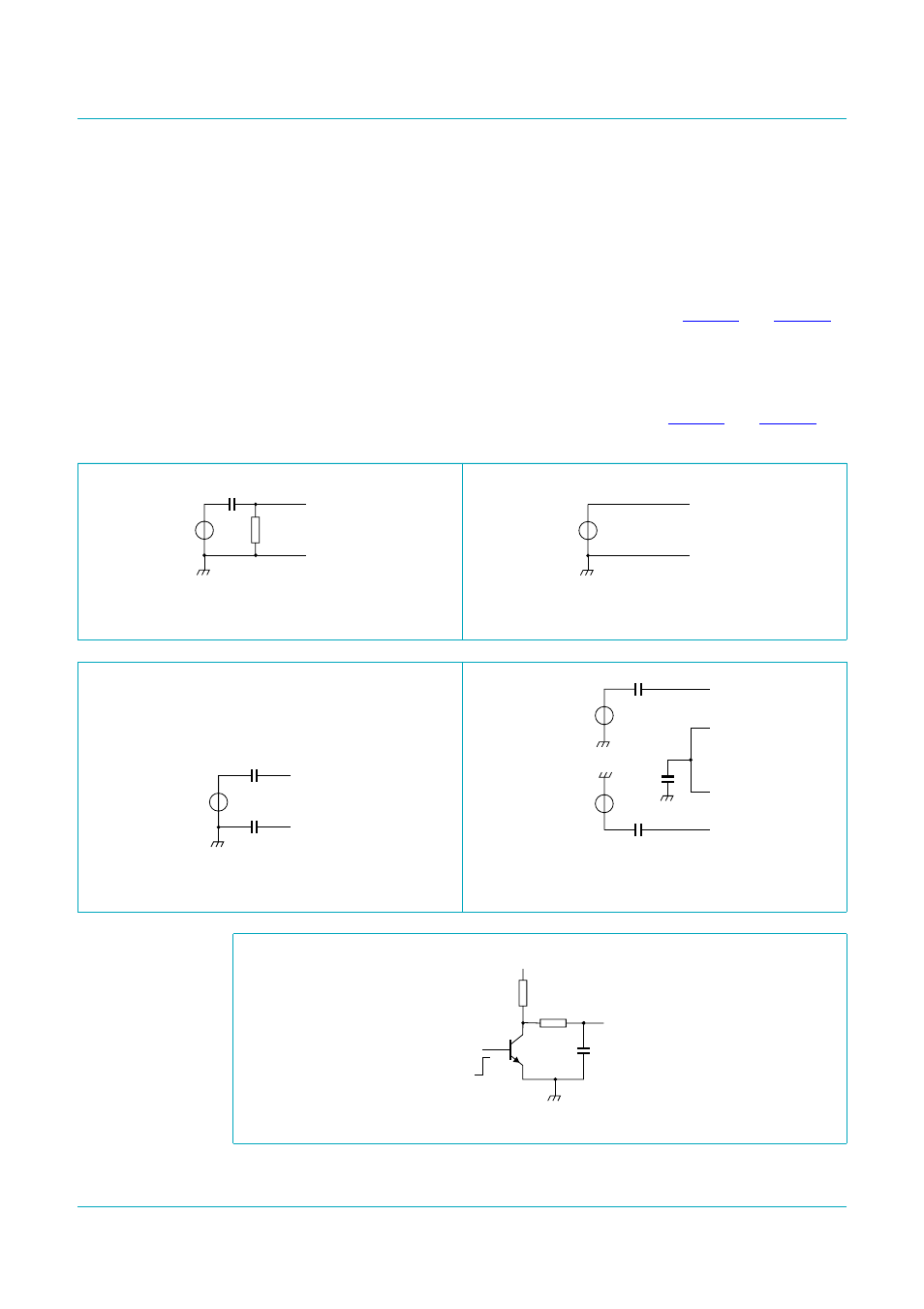 4 input configurations, Figure 3, Figure 4 | Figure 5, Figure 6, And input, Or input mode high, Tda8559t, Philips semiconductors, Low-voltage stereo headphone amplifier | Philips TDA8559T User Manual | Page 13 / 36