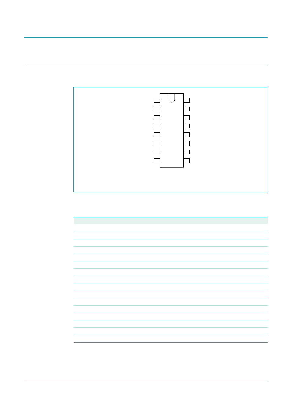 Pinning information, 1 pinning, 2 pin description | Tda8559t, Philips semiconductors, 1 pinning 7.2 pin description | Philips TDA8559T User Manual | Page 4 / 36