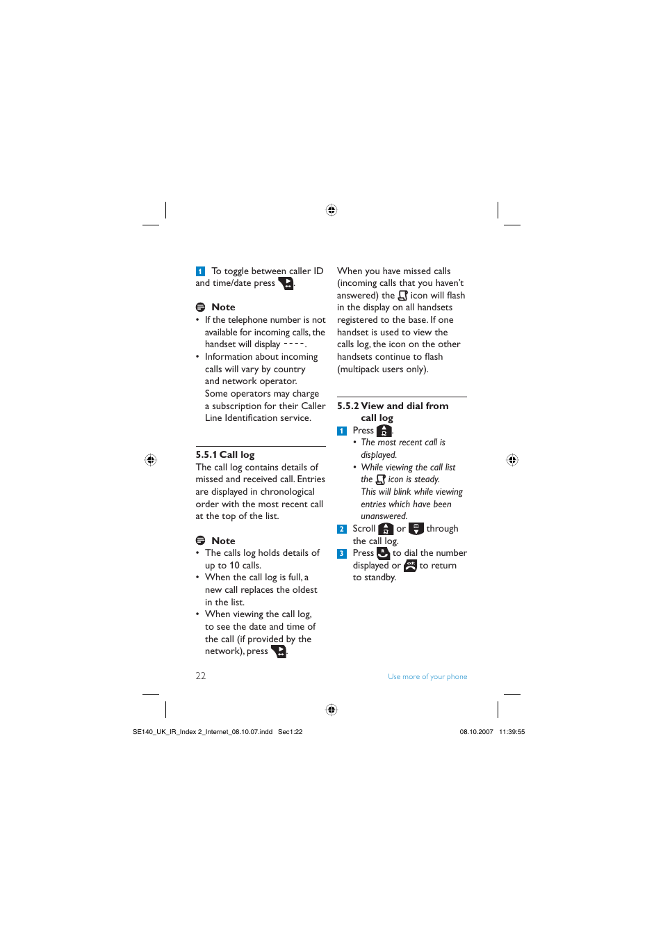 Philips SE140 User Manual | Page 24 / 40