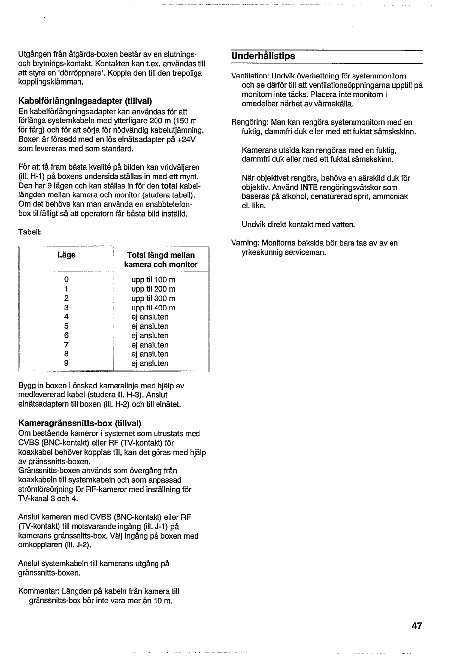 Underhallstips | Philips VSS2286/00T User Manual | Page 9 / 20