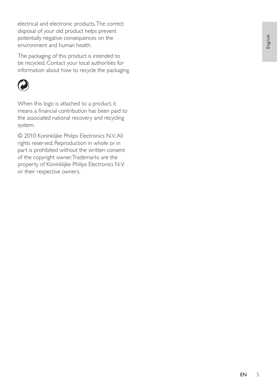 Philips SDV7225T/27 User Manual | Page 5 / 12