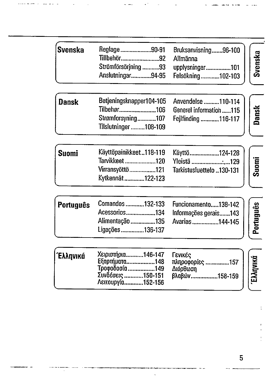 Philips AZ 7474/00S User Manual | Page 5 / 20