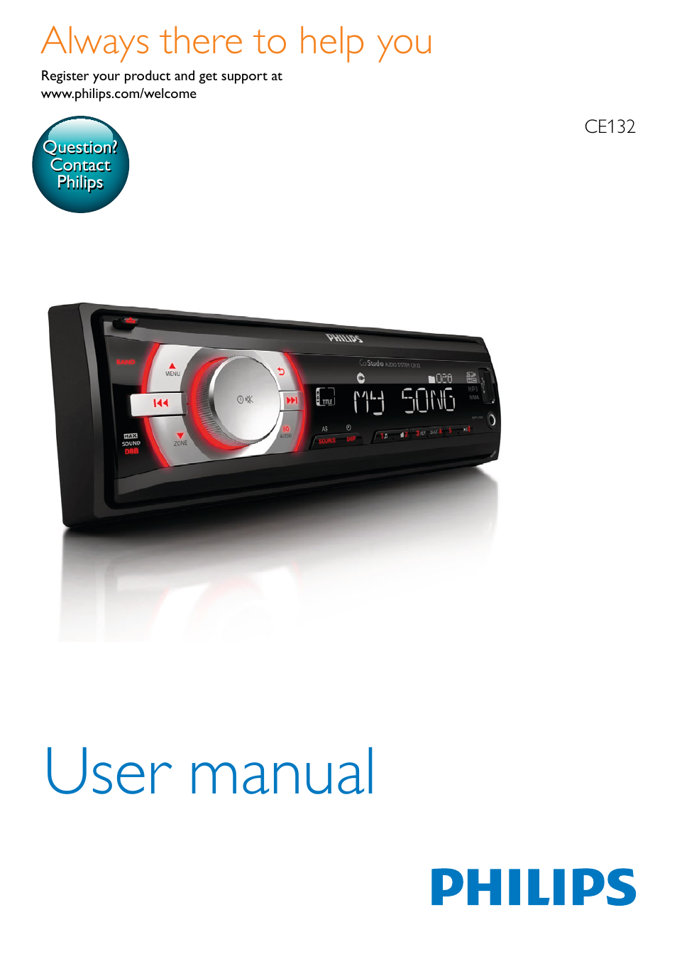 Philips CE132 User Manual | 26 pages