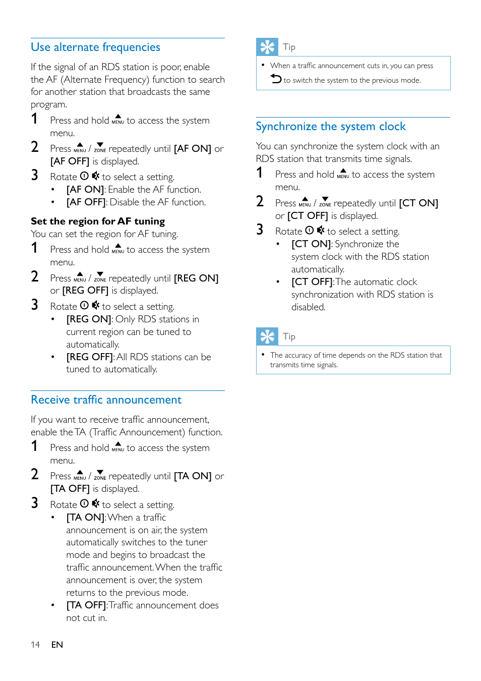 Philips CE132 User Manual | Page 16 / 26
