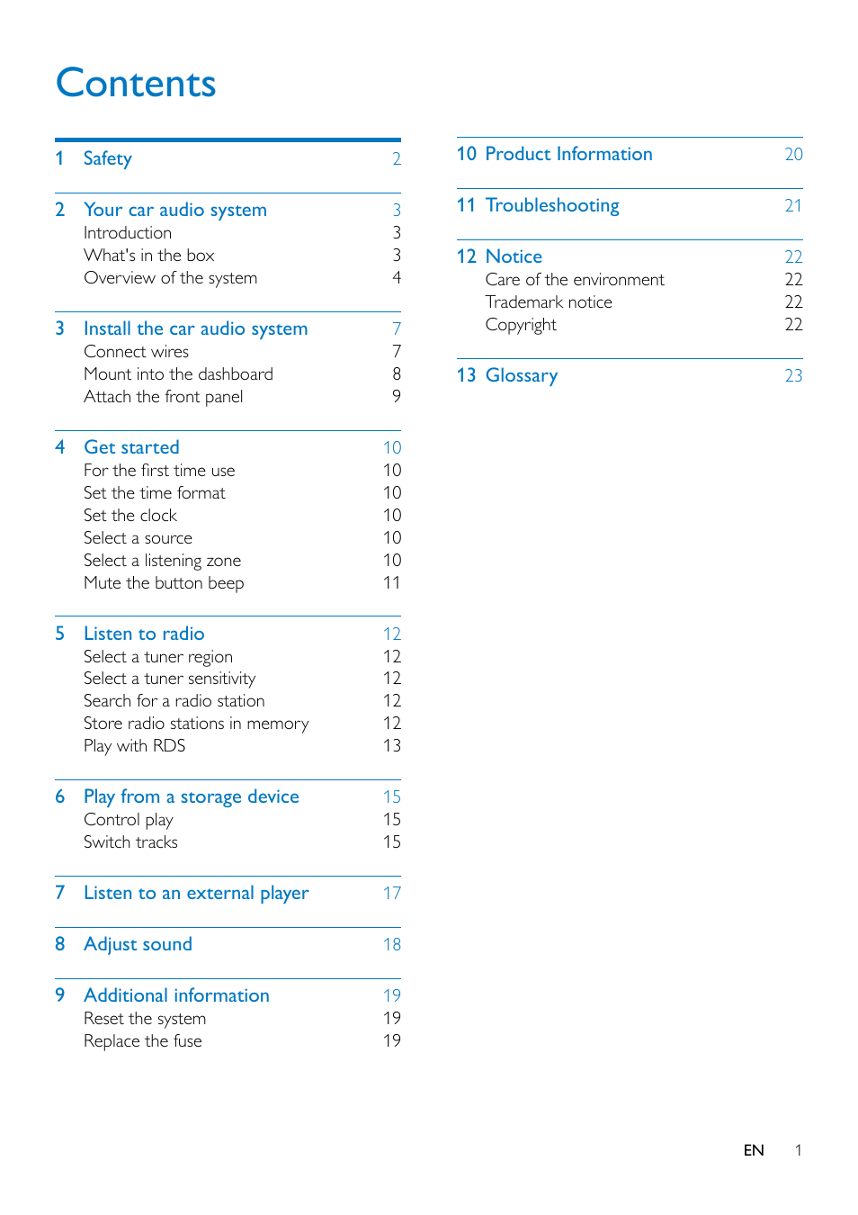 Philips CE132 User Manual | Page 3 / 26