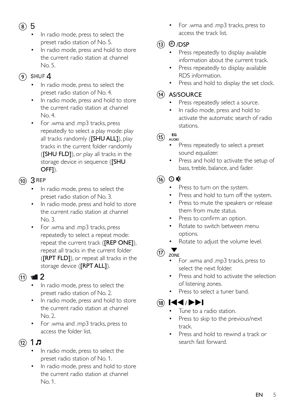 Philips CE132 User Manual | Page 7 / 26