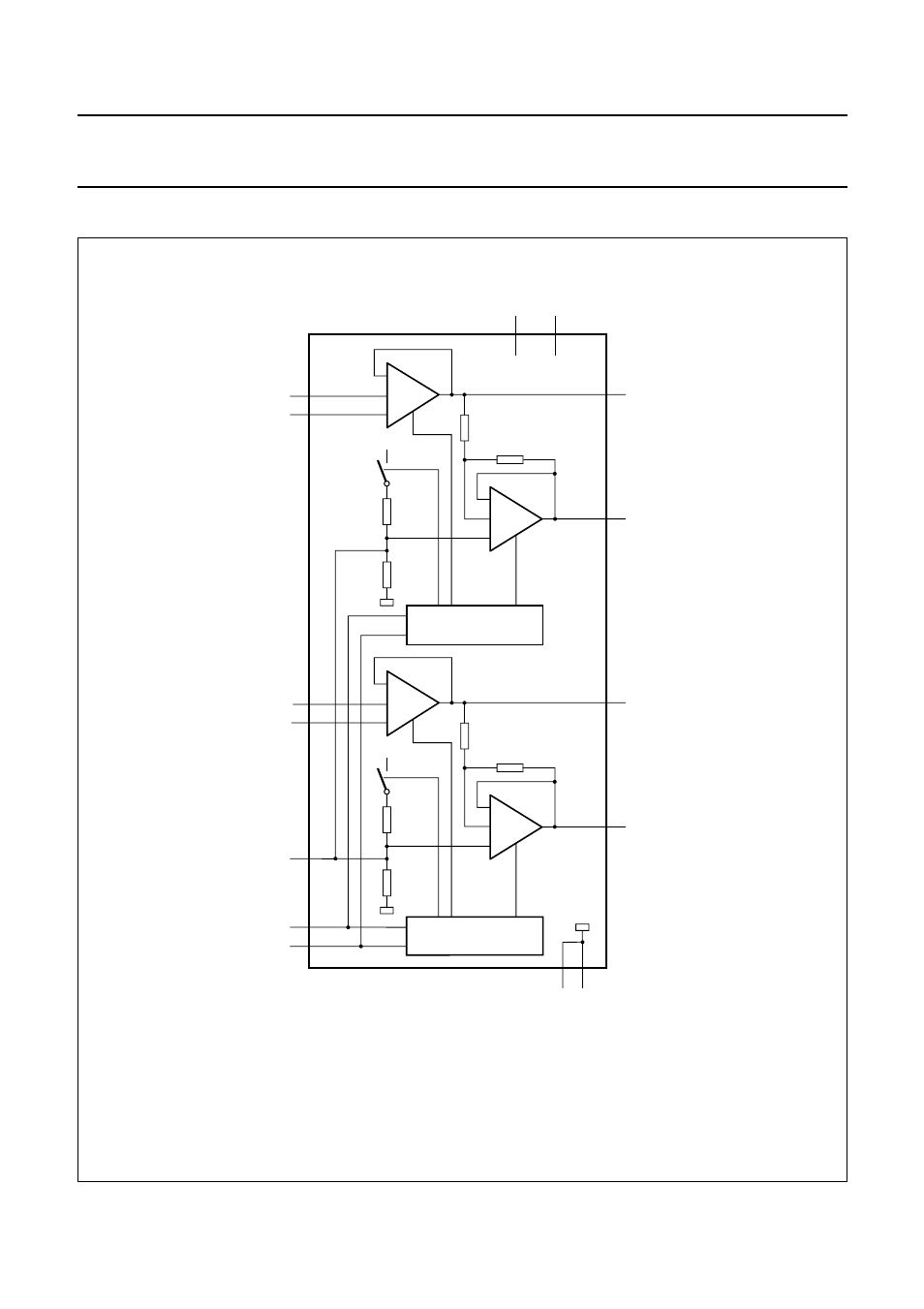 Block diagram | Philips TDA8542 User Manual | Page 3 / 20