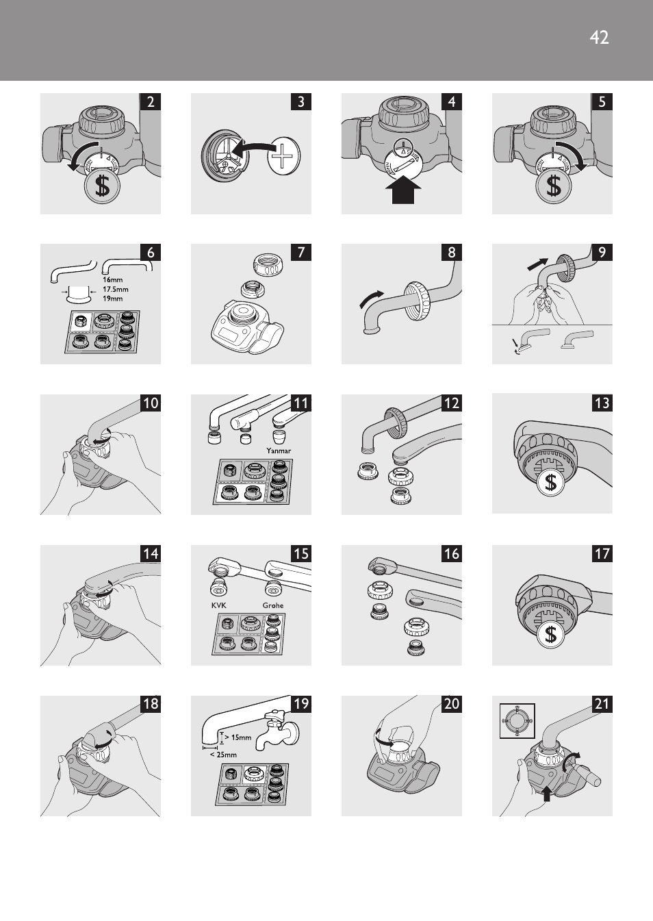 Philips WP3820 User Manual | Page 42 / 44