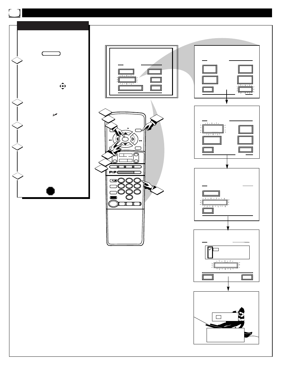 Eature, Ontrols, Continued | Philips 9P6044C1 User Manual | Page 16 / 60