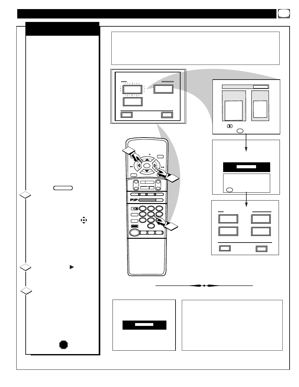 Eature, Ontrols, Continued | Parental control content advisory | Philips 9P6044C1 User Manual | Page 21 / 60