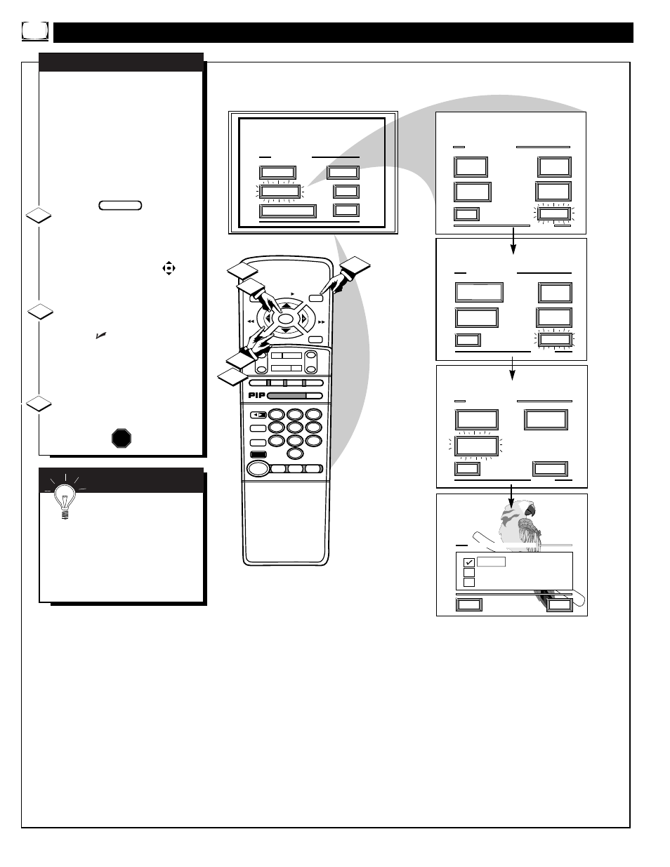 Eature, Ontrols, Continued | Mart | Philips 9P6044C1 User Manual | Page 26 / 60