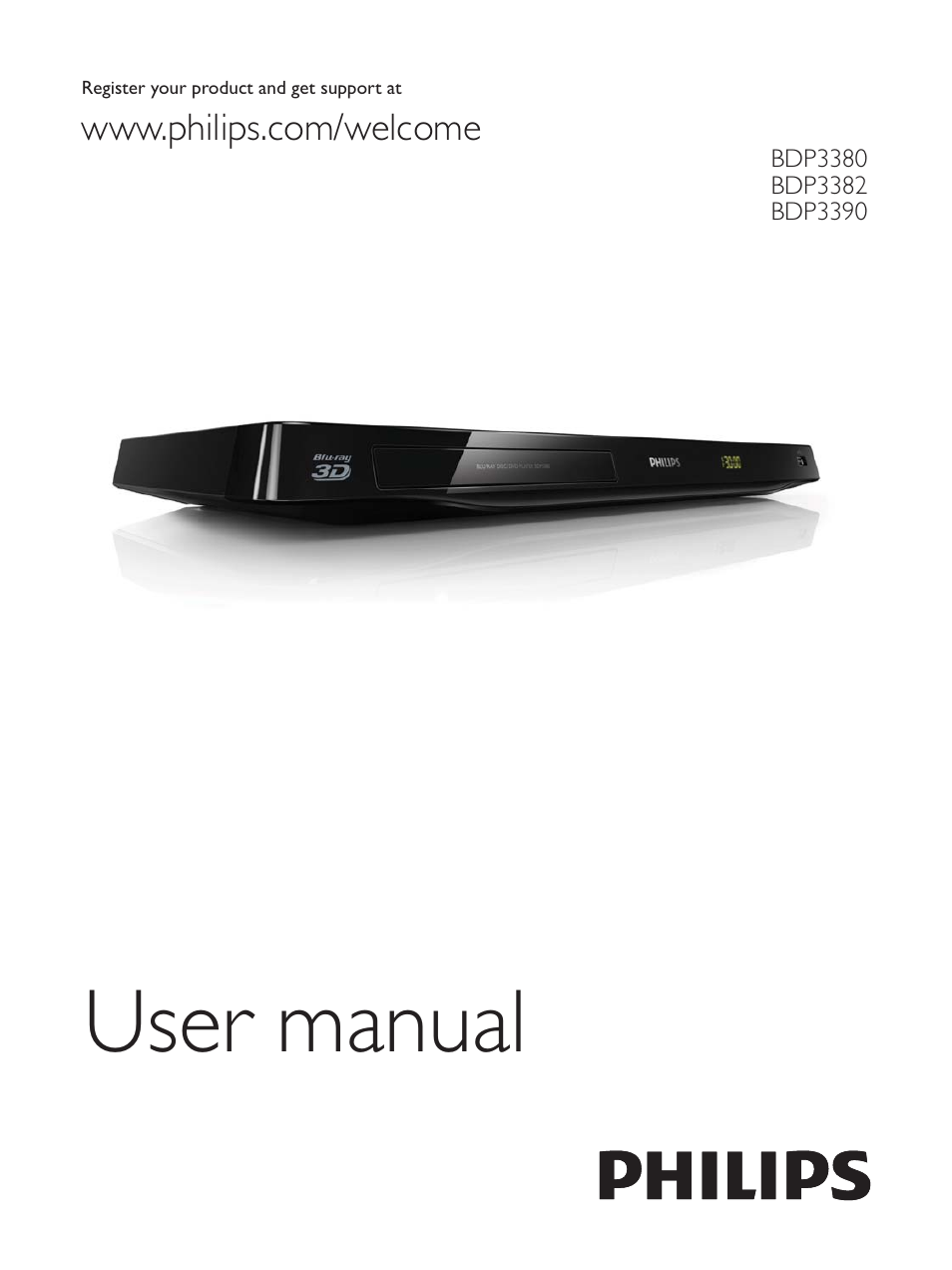 Philips BDP3390 User Manual | 25 pages