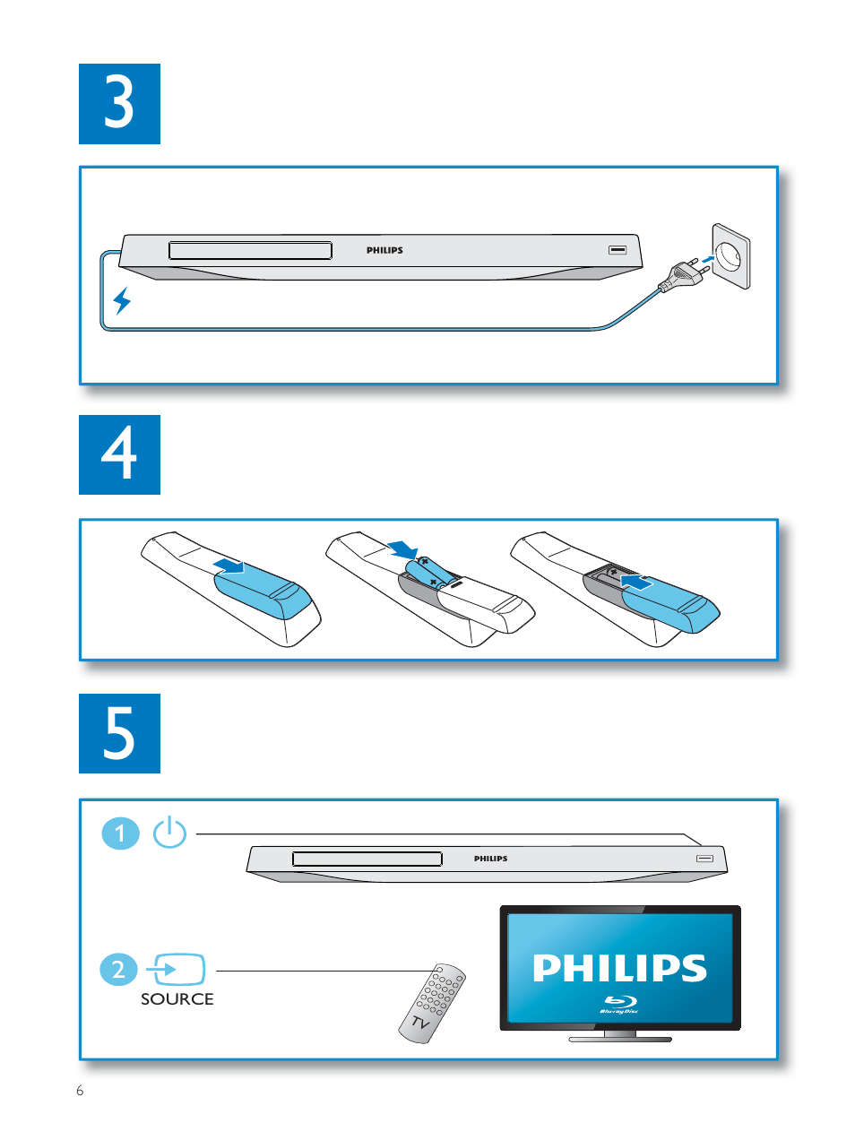 Philips BDP3390 User Manual | Page 6 / 25