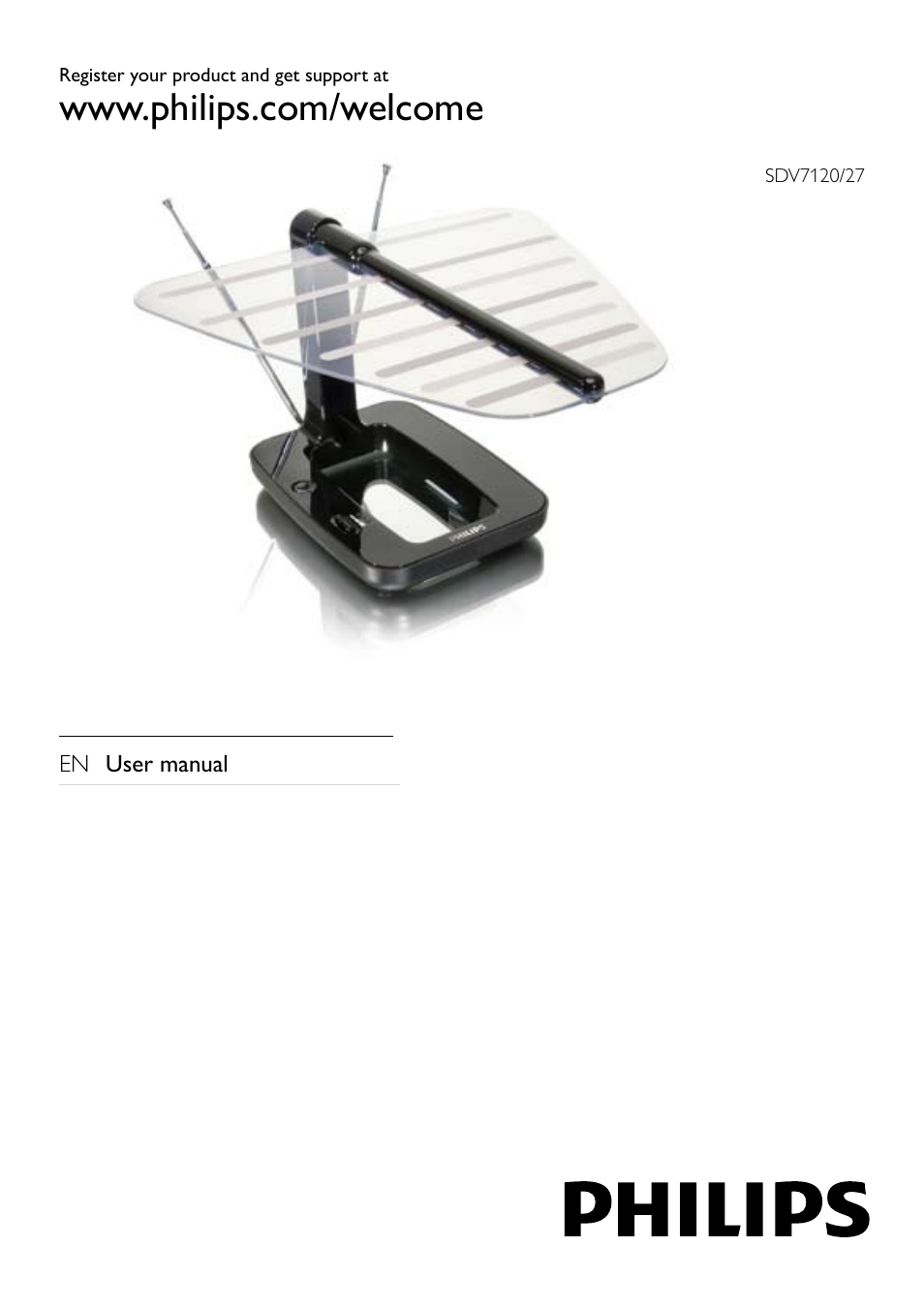 Philips SDV7120/27 User Manual | 10 pages