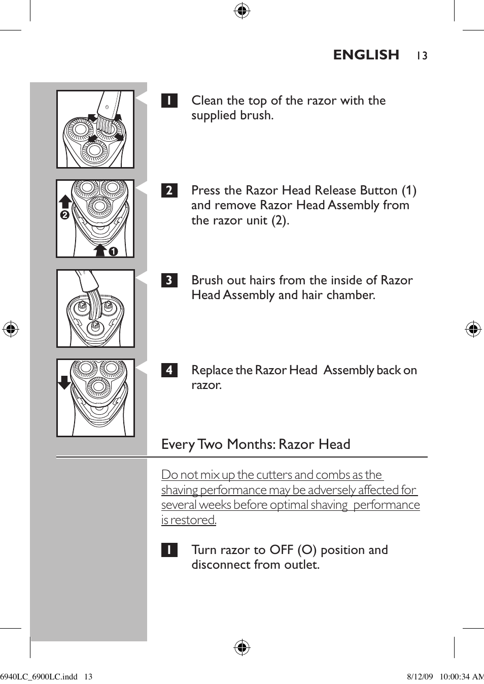 Philips 6900LC User Manual | Page 13 / 36