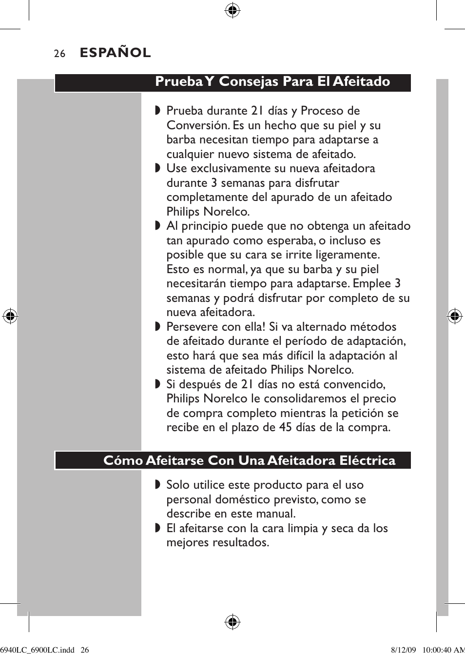 Philips 6900LC User Manual | Page 26 / 36