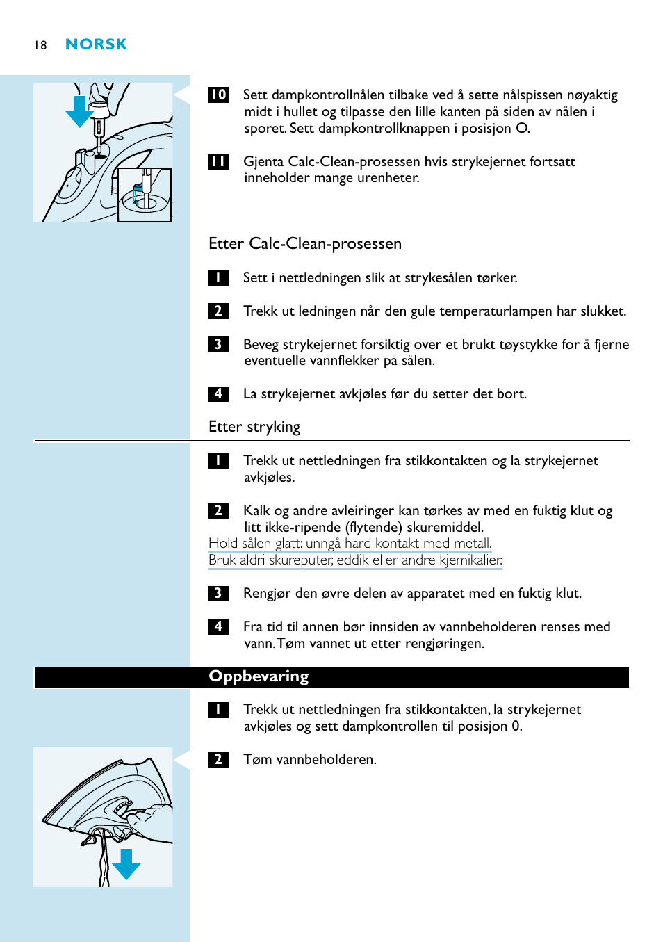 Philips GC2220 User Manual | Page 18 / 60