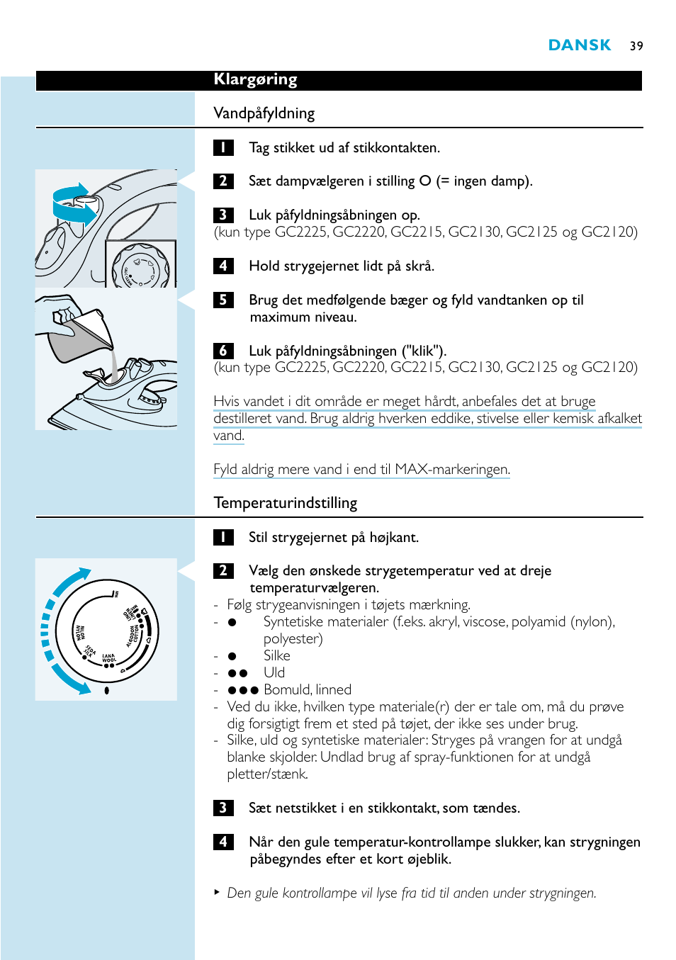 Philips GC2220 User Manual | Page 39 / 60