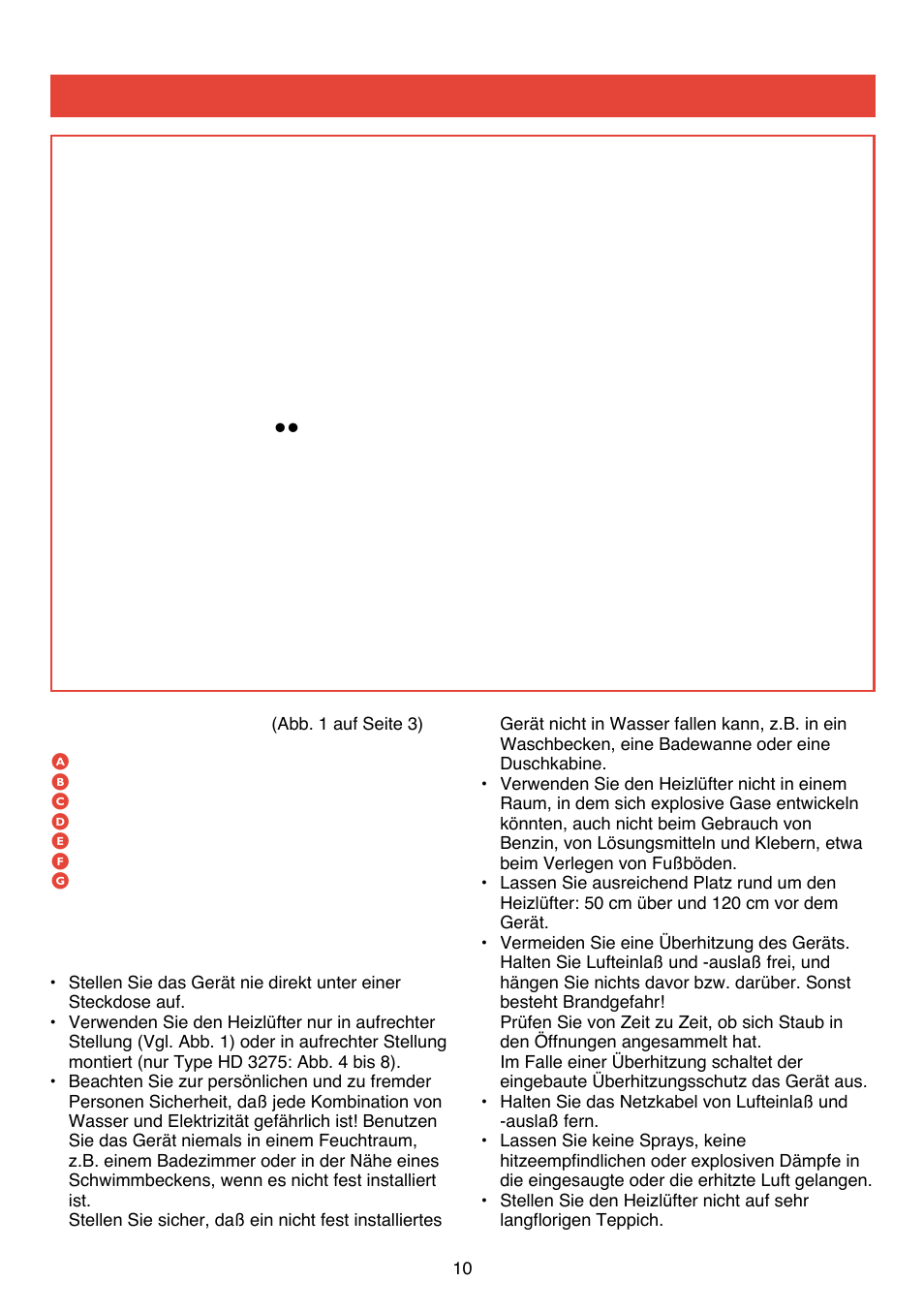 Deutsch, Seite 10 | Philips HD 3274/75 User Manual | Page 10 / 40