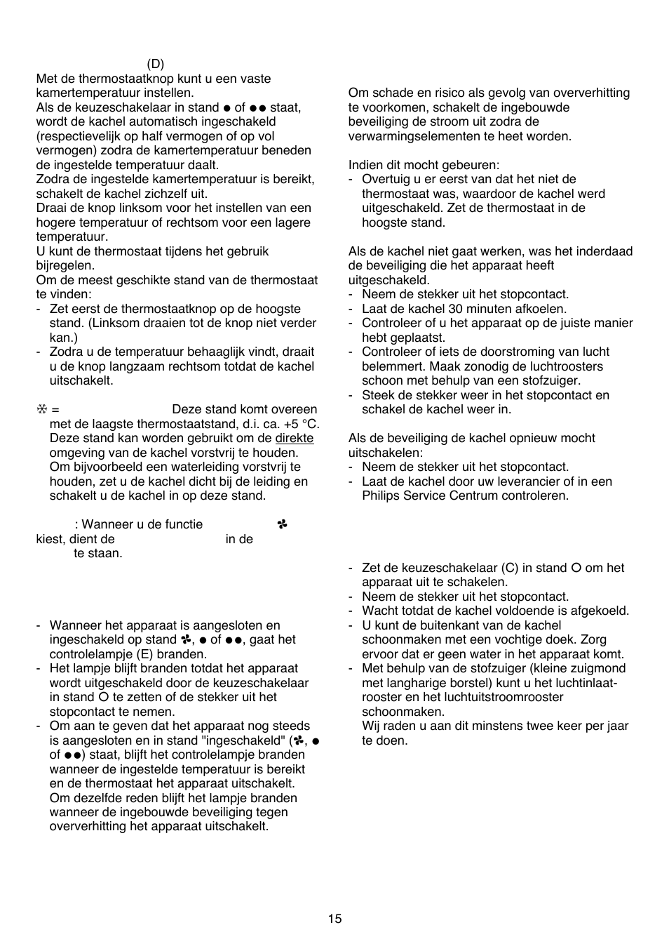 Philips HD 3274/75 User Manual | Page 15 / 40