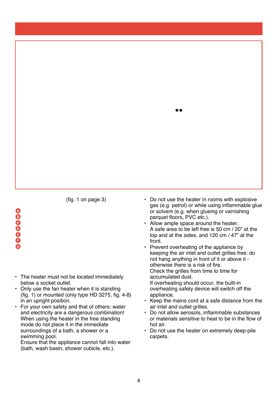 English | Philips HD 3274/75 User Manual | Page 4 / 40