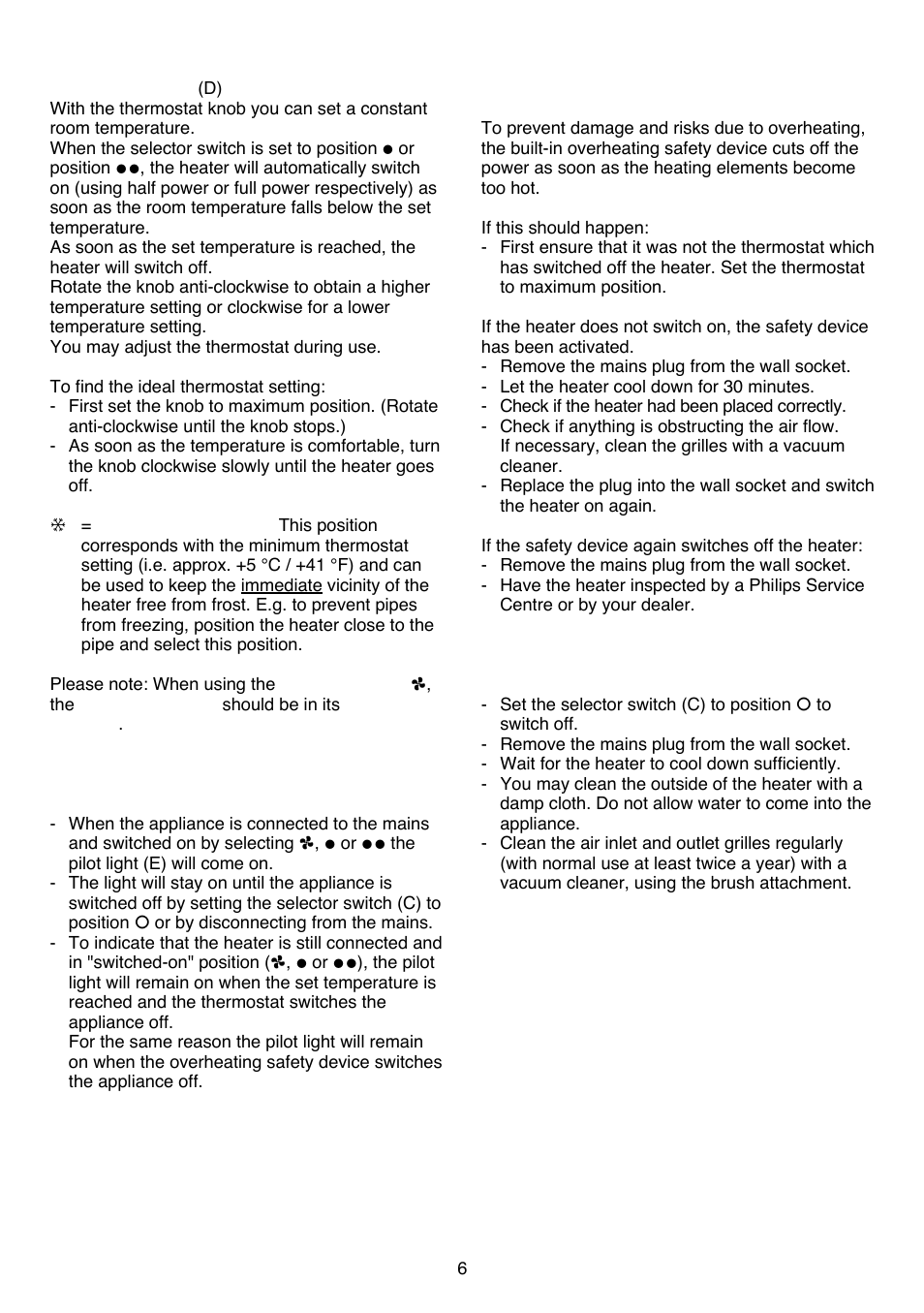 Philips HD 3274/75 User Manual | Page 6 / 40