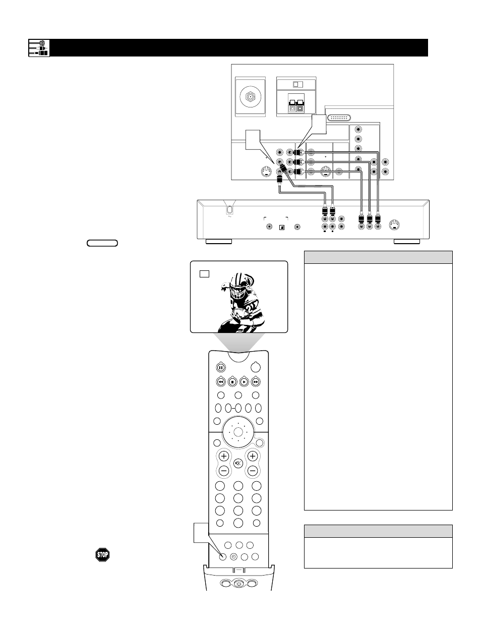 Dvd p, Onnecting a, Tandard | Layer, Elpful, Ints, Arning, Connecting accessory devices to your tv | Philips MatchLine 60PP9502 User Manual | Page 12 / 72