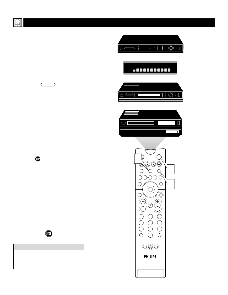 Tv r, Rogramming the, Emote to | Ork with, Ccessory, Evices | Philips MatchLine 60PP9502 User Manual | Page 18 / 72