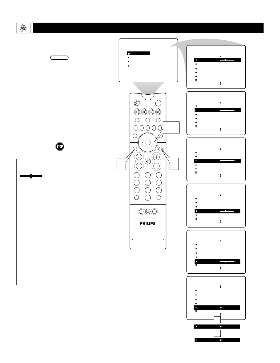 Picture-adjustment options, Djusting the, Icture | Ontrols | Philips MatchLine 60PP9502 User Manual | Page 30 / 72