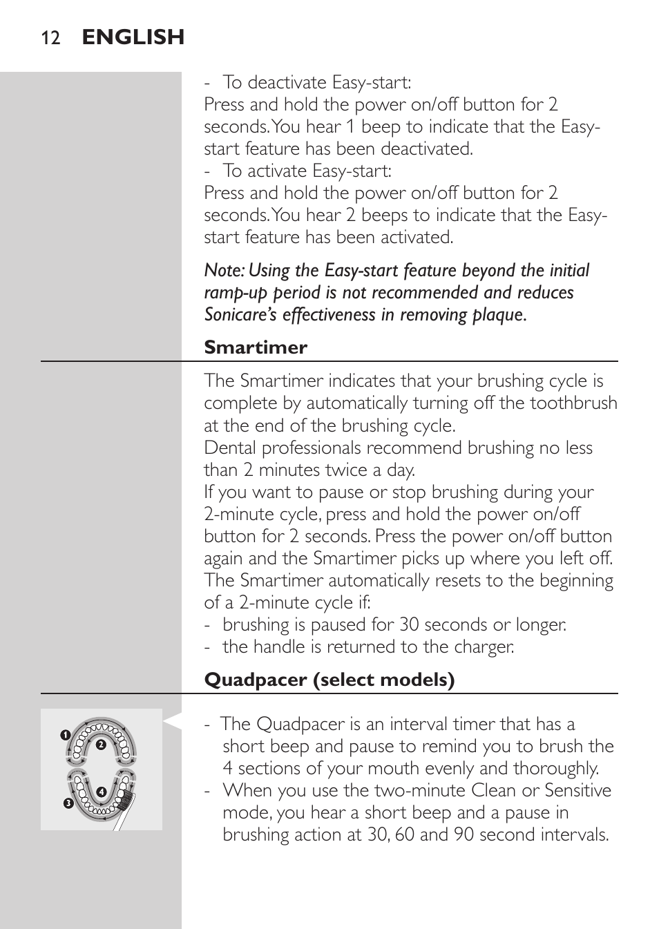 Philips HealthyWhite HX6710 User Manual | Page 12 / 24