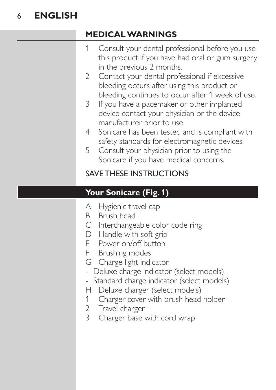 Philips HealthyWhite HX6710 User Manual | Page 6 / 24